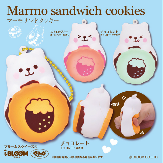 I-Bloom Marmo Sandwich Cookie Squishy